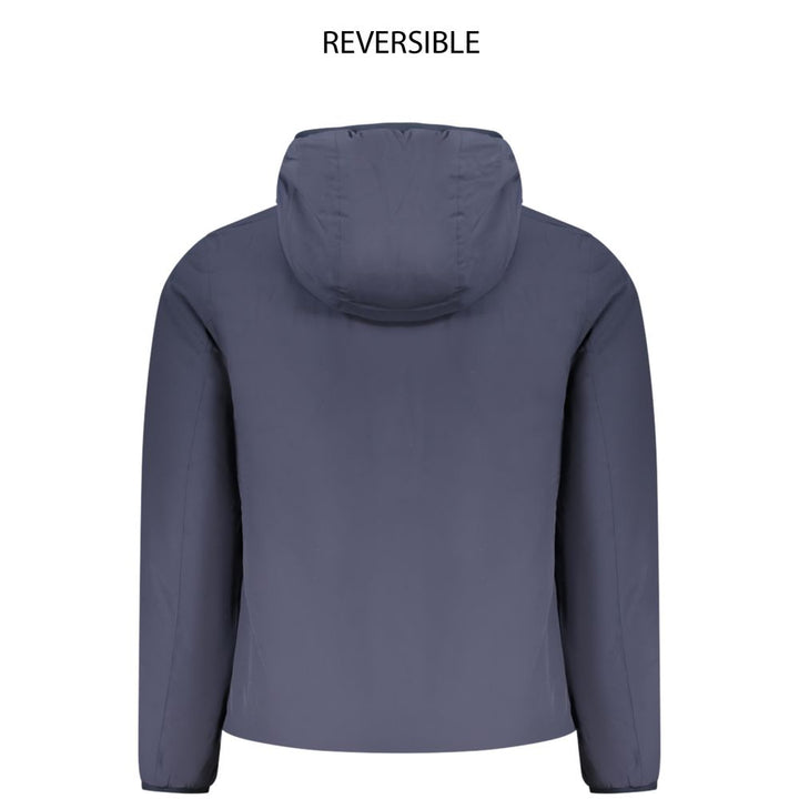 K-WAY Blue Nylon Men&