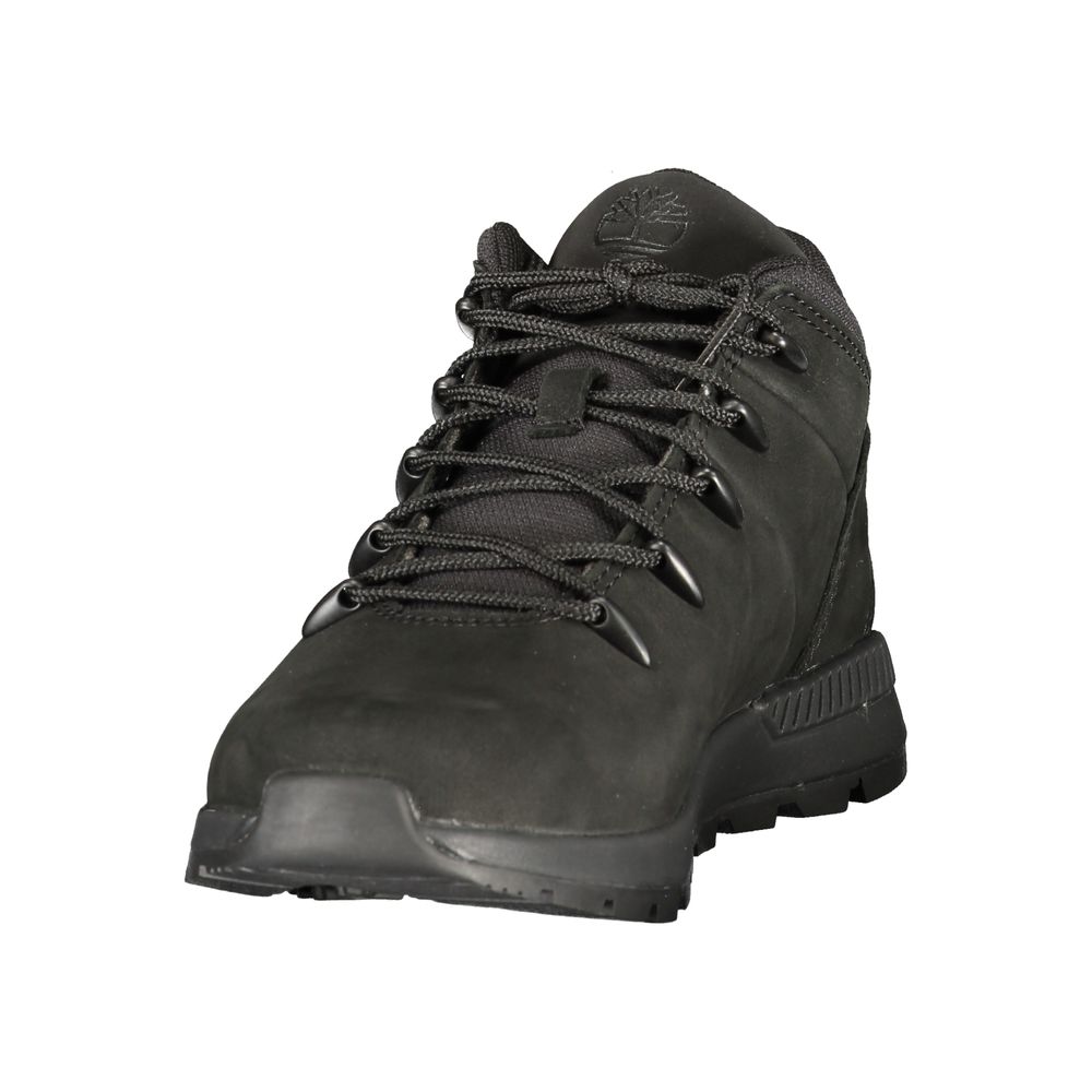 Timberland Nero Leather Women&