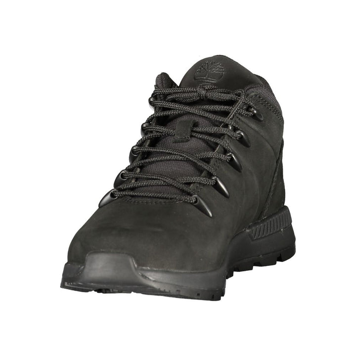 Timberland Nero Leather Women&
