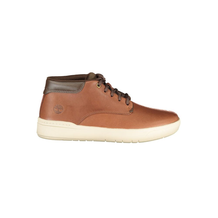 Timberland Brown Polyurethane Men&