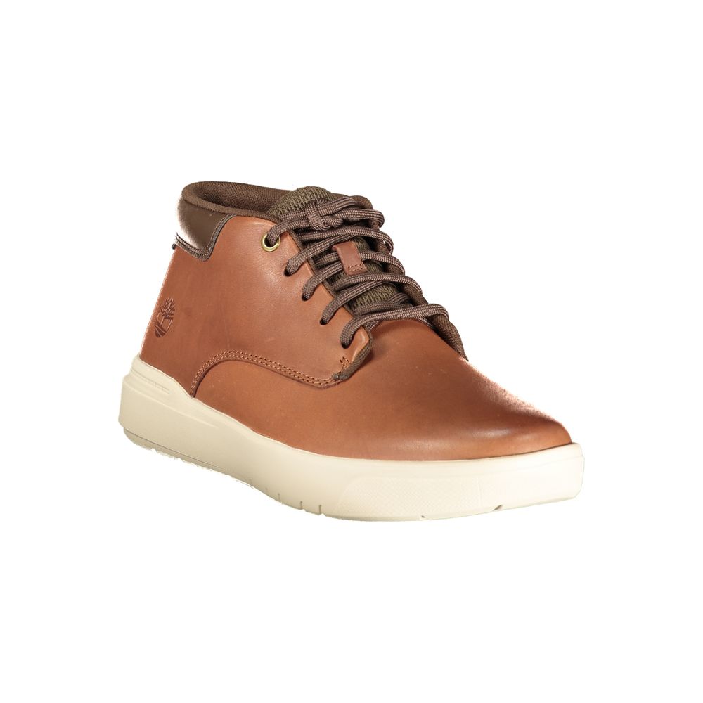 Timberland Brown Polyurethane Men&