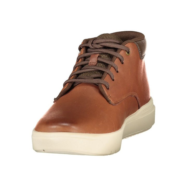 Timberland Brown Polyurethane Men&