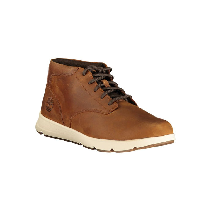 Timberland Brown Polyurethane Men&