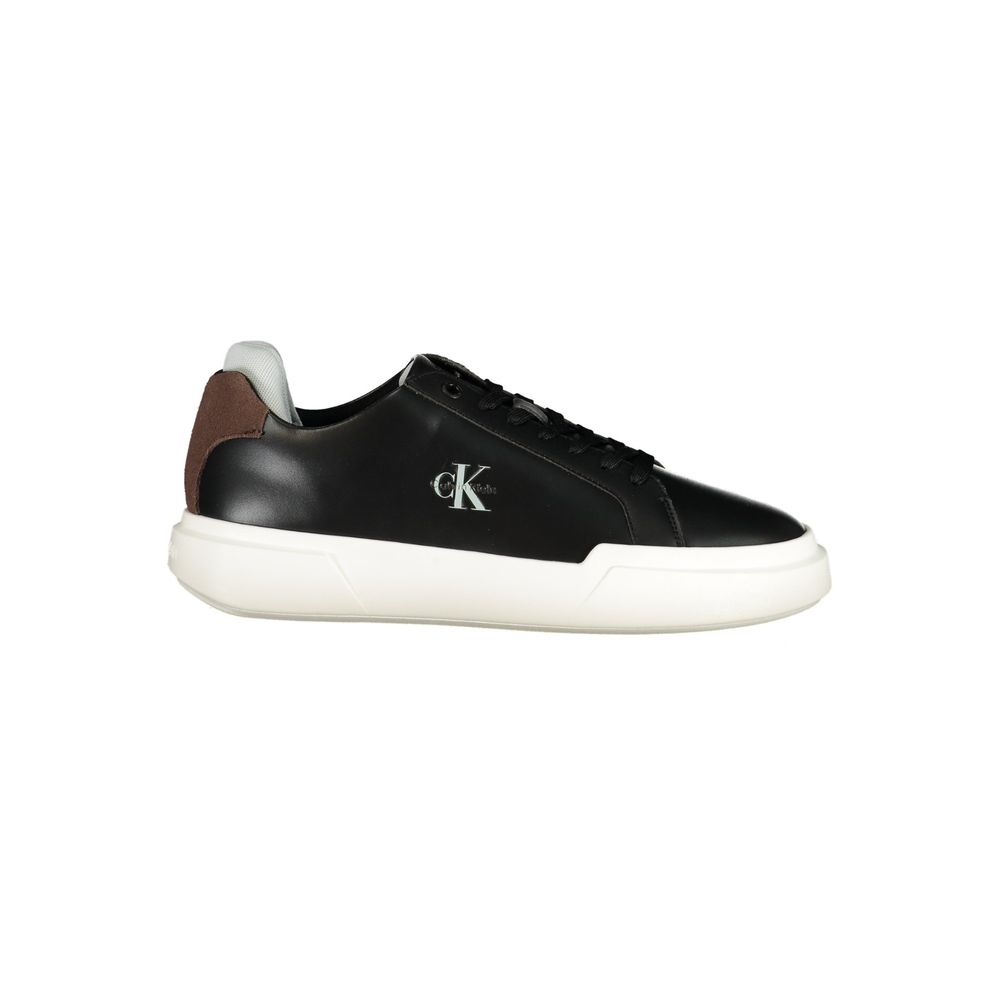 Calvin Klein Black Polyurethane Men&