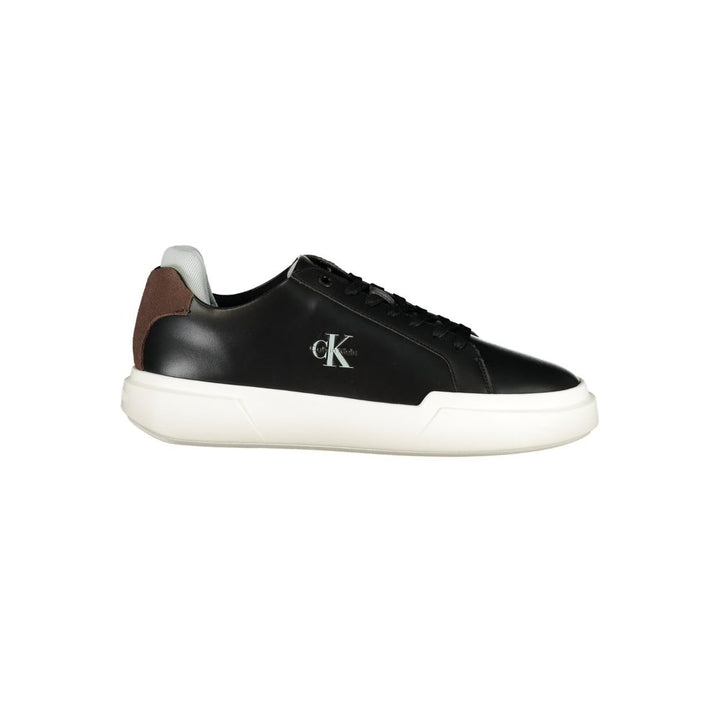 Calvin Klein Black Polyurethane Men&