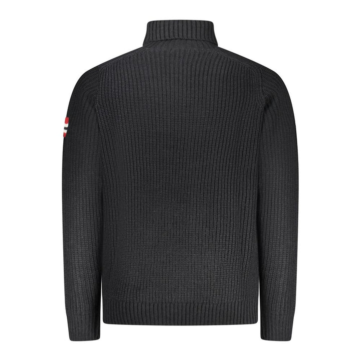 Norway 1963 Blue Wool Men Sweater