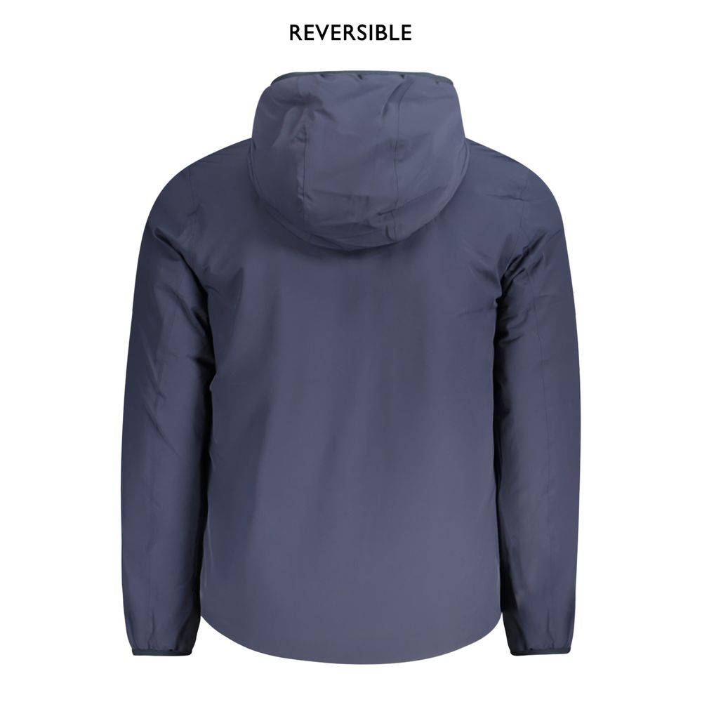 K-WAY Blue Nylon Men&
