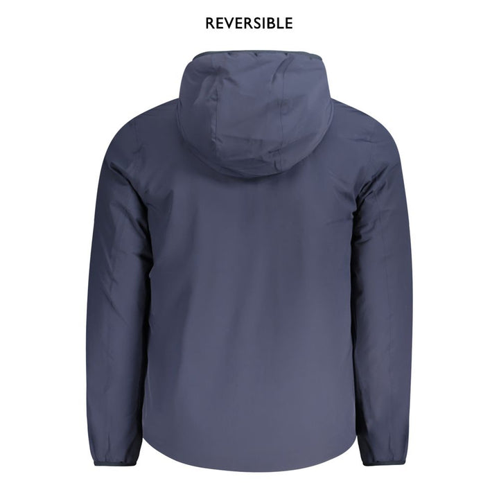 K-WAY Blue Nylon Men&