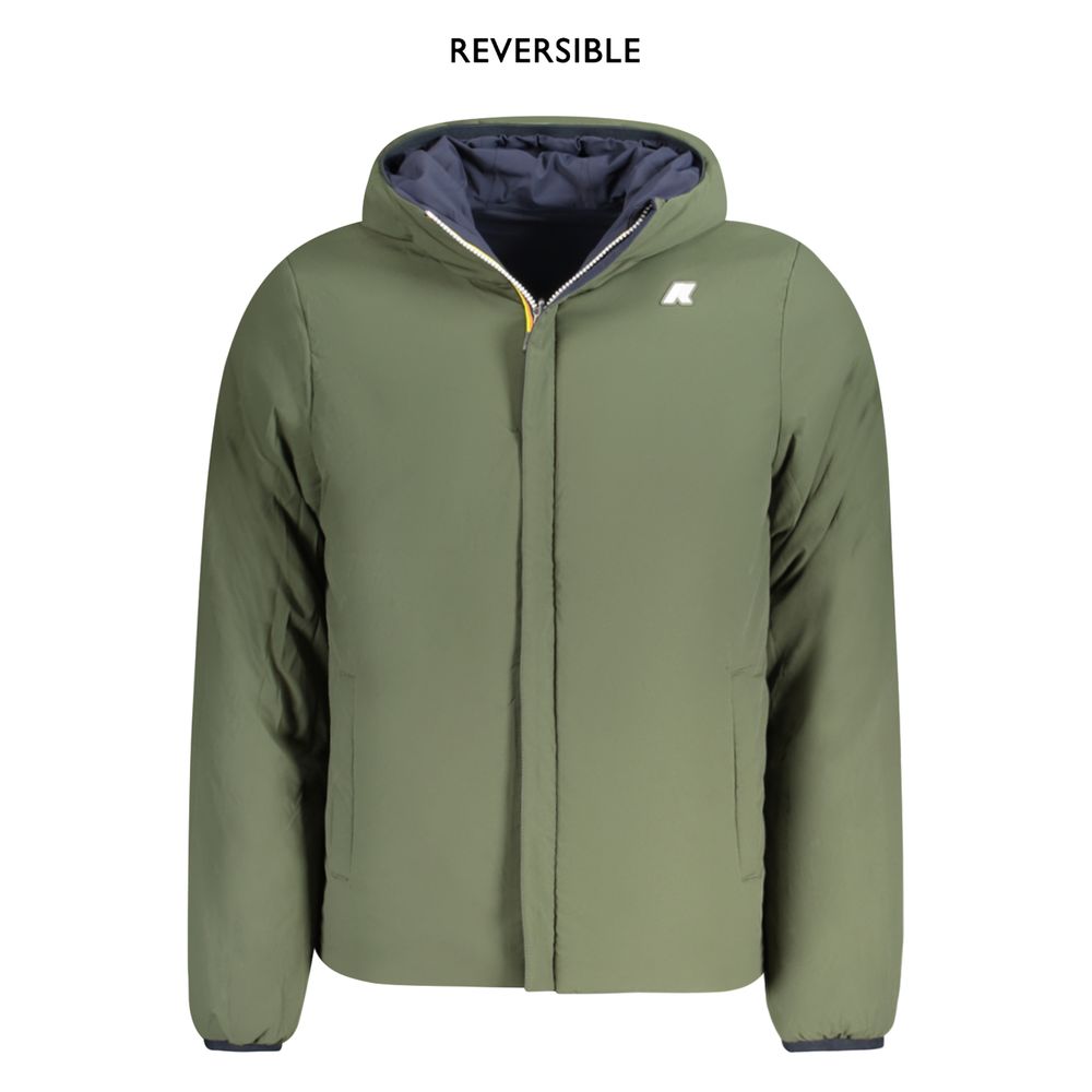 K-WAY Blue Nylon Men&