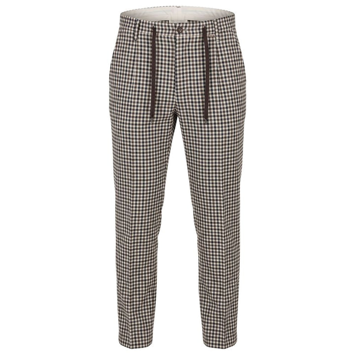 Baldinini Trend Blue Cotton Men Pants
