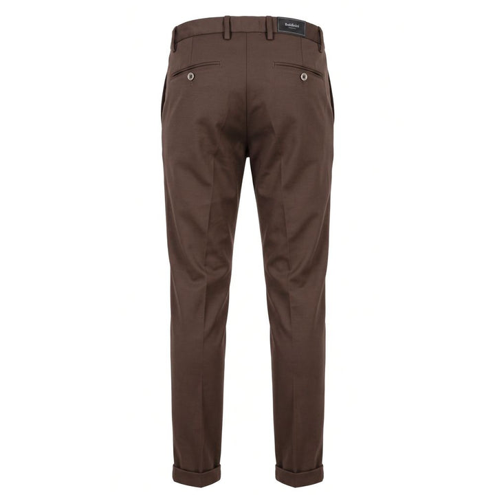 Baldinini Trend Brown Viscose Men Pants