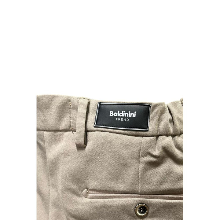 Baldinini Trend Beige Viscose Men Pants