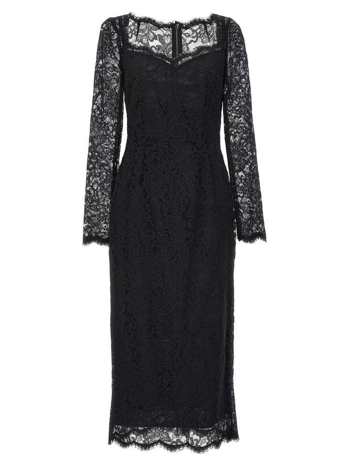 Dolce &amp; Gabbana Black Polyamide Casual Dress