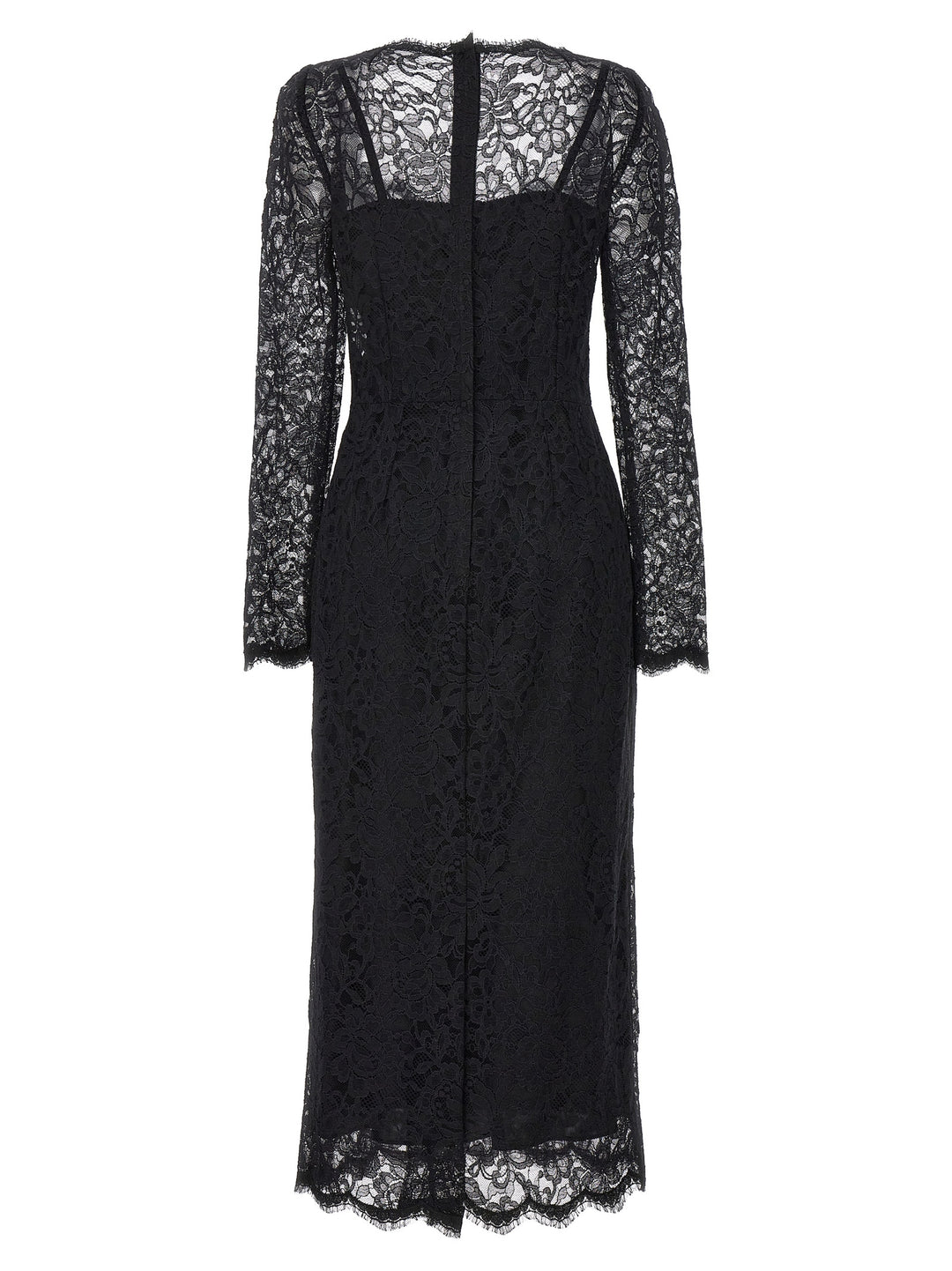 Dolce &amp; Gabbana Black Polyamide Casual Dress