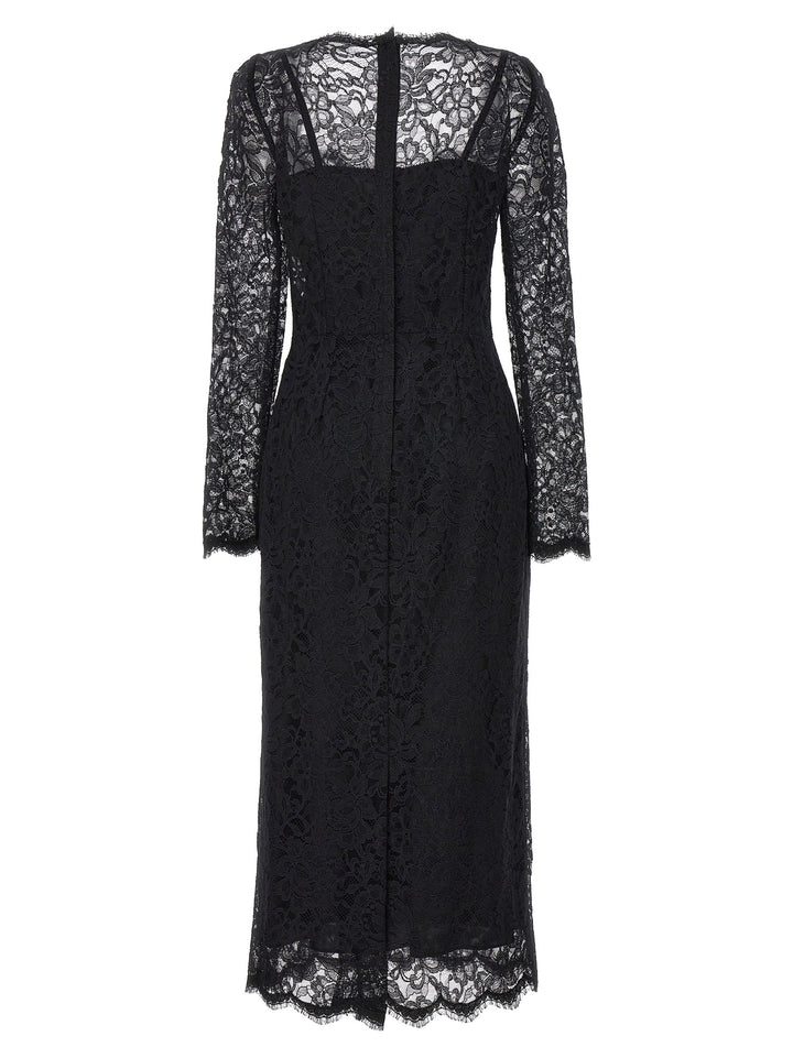 Dolce &amp; Gabbana Black Polyamide Casual Dress