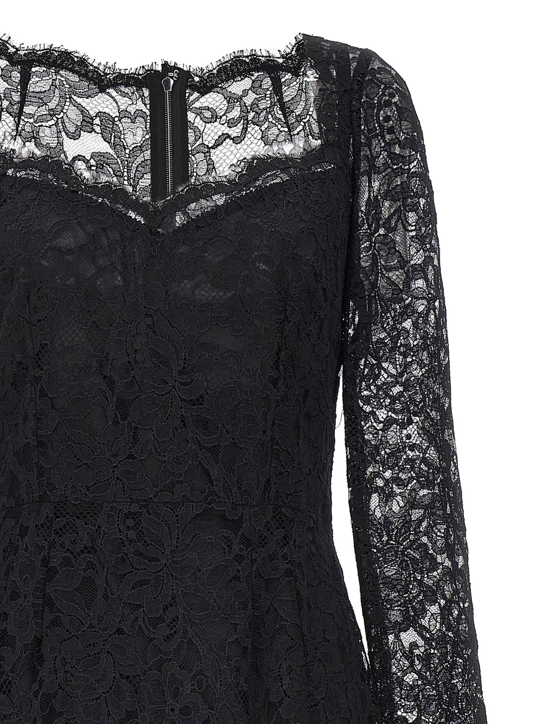Dolce &amp; Gabbana Black Polyamide Casual Dress