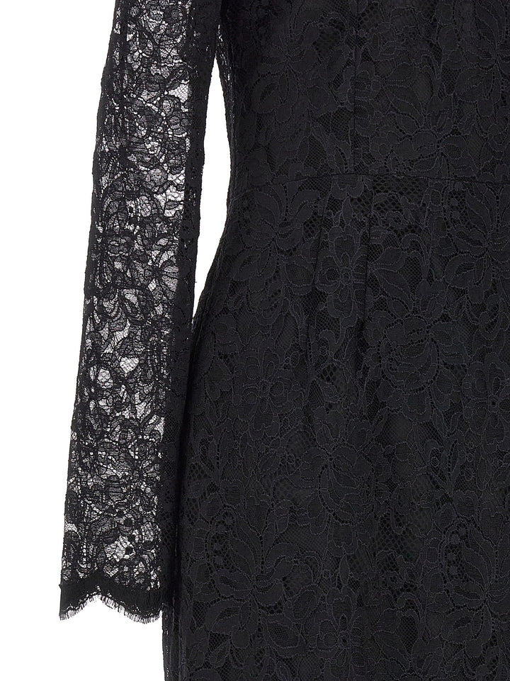Dolce &amp; Gabbana Black Polyamide Casual Dress