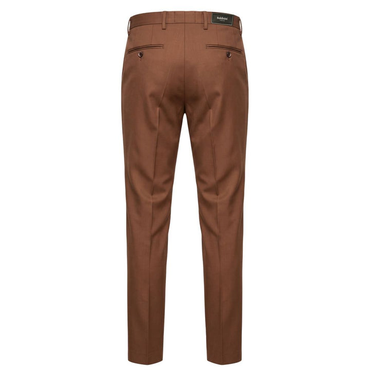 Baldinini Trend Brown Viscose Men&