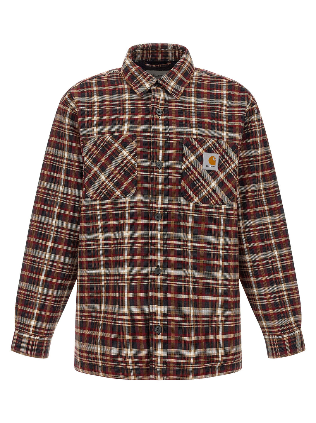 Carhartt Wip Red Cotton Pattern Shirt