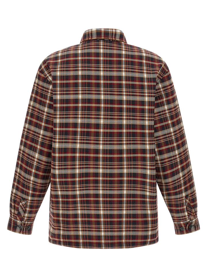 Carhartt Wip Red Cotton Pattern Shirt