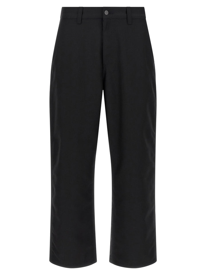 Carhartt Wip Black Polyester Casual Pants