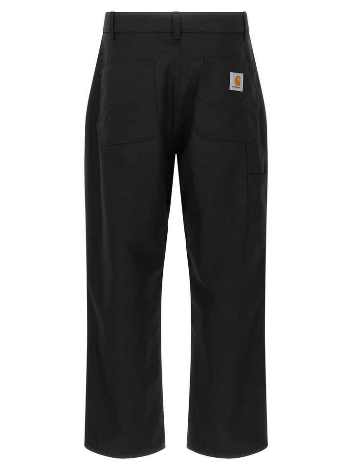Carhartt Wip Black Polyester Casual Pants