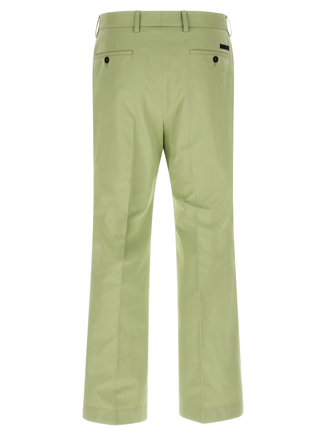 Prada Bicolor Cotton Casual Pants