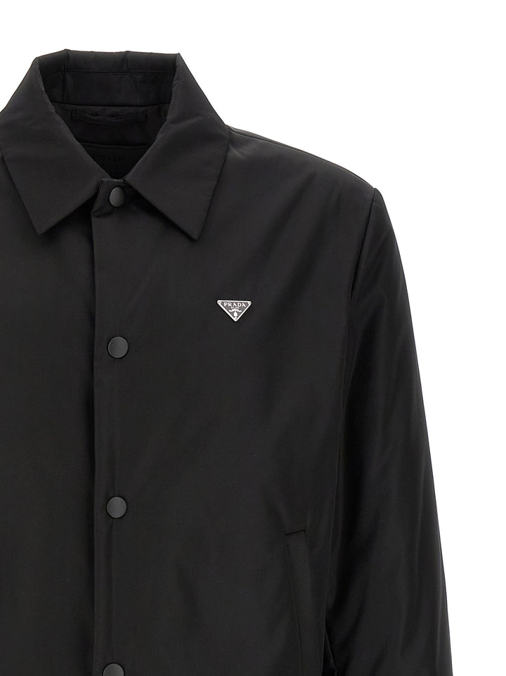 Prada Black Polyamide Shell Jacket