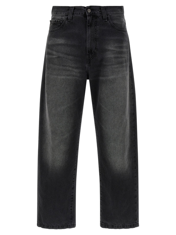 Carhartt Wip Black Cotton Jeans Denim