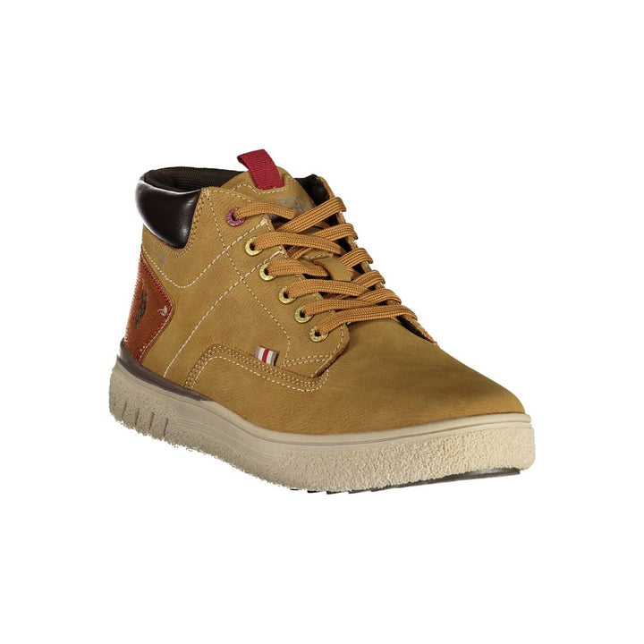 U.S. POLO ASSN. Brown Polyurethane Men&