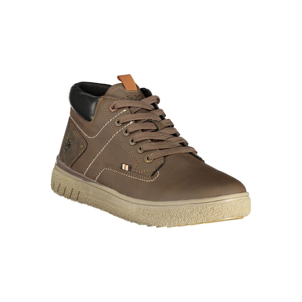 U.S. POLO ASSN. Brown Polyurethane Men&