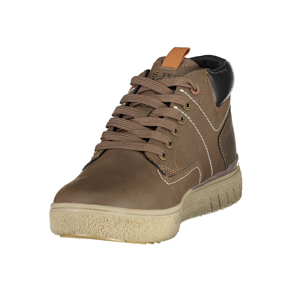 U.S. POLO ASSN. Brown Polyurethane Men&
