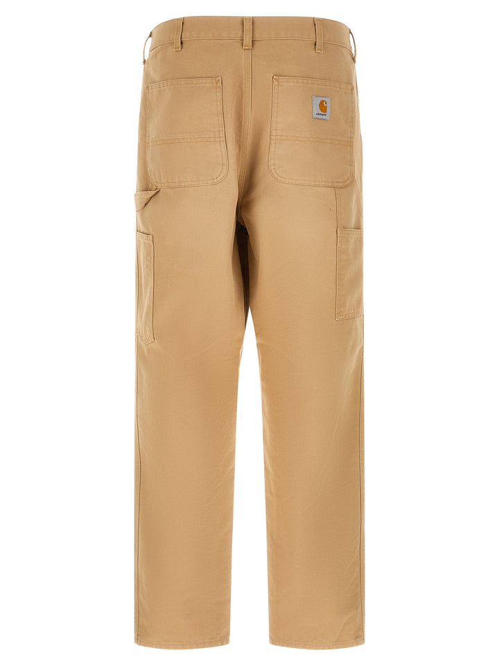 Carhartt Wip Brown Organic Cotton Casual Pants