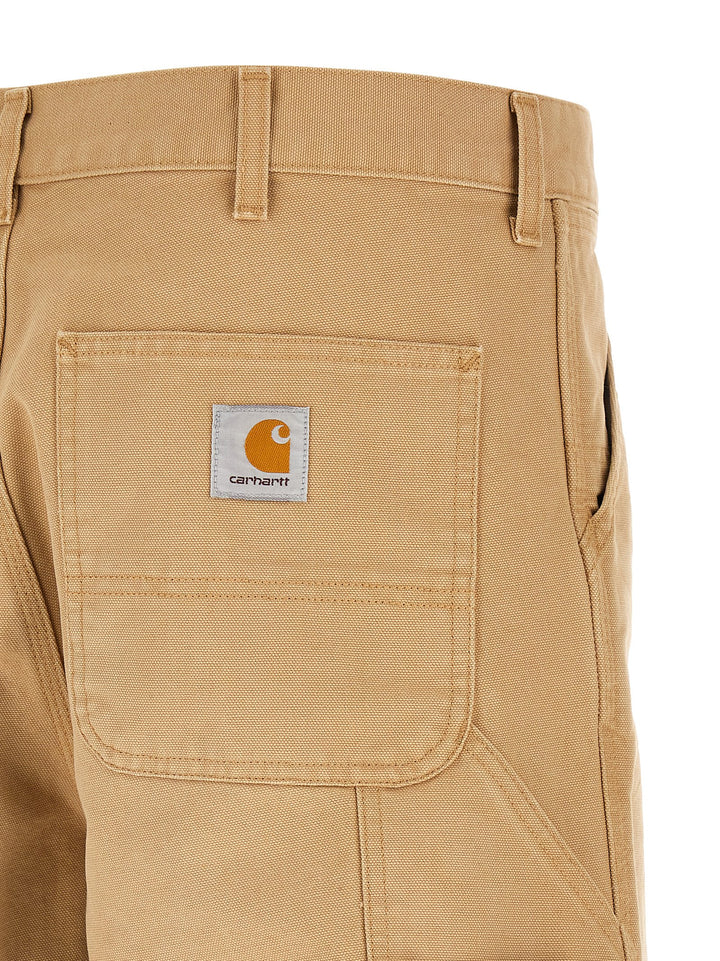 Carhartt Wip Brown Organic Cotton Casual Pants