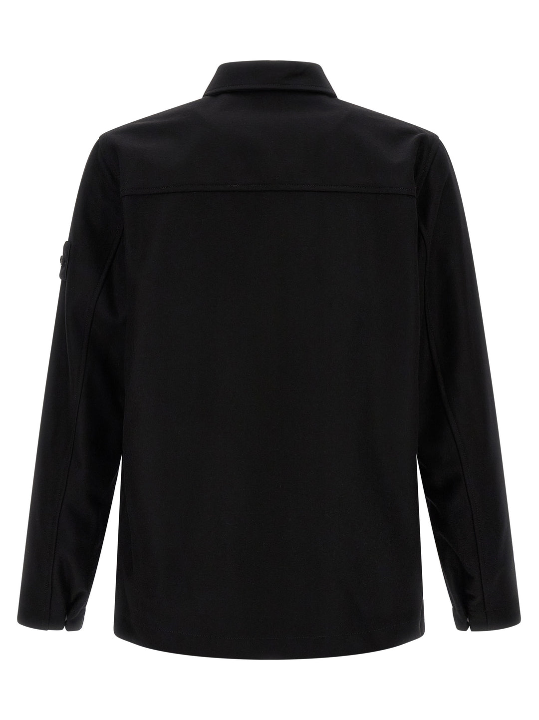 Stone Island Black Virgin Wool Blouse