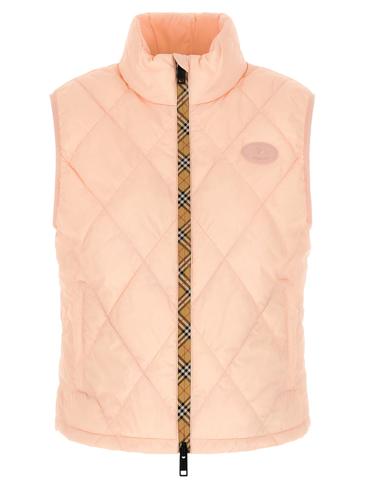 Burberry Multicolor Polyamide Sleeveless Jacket