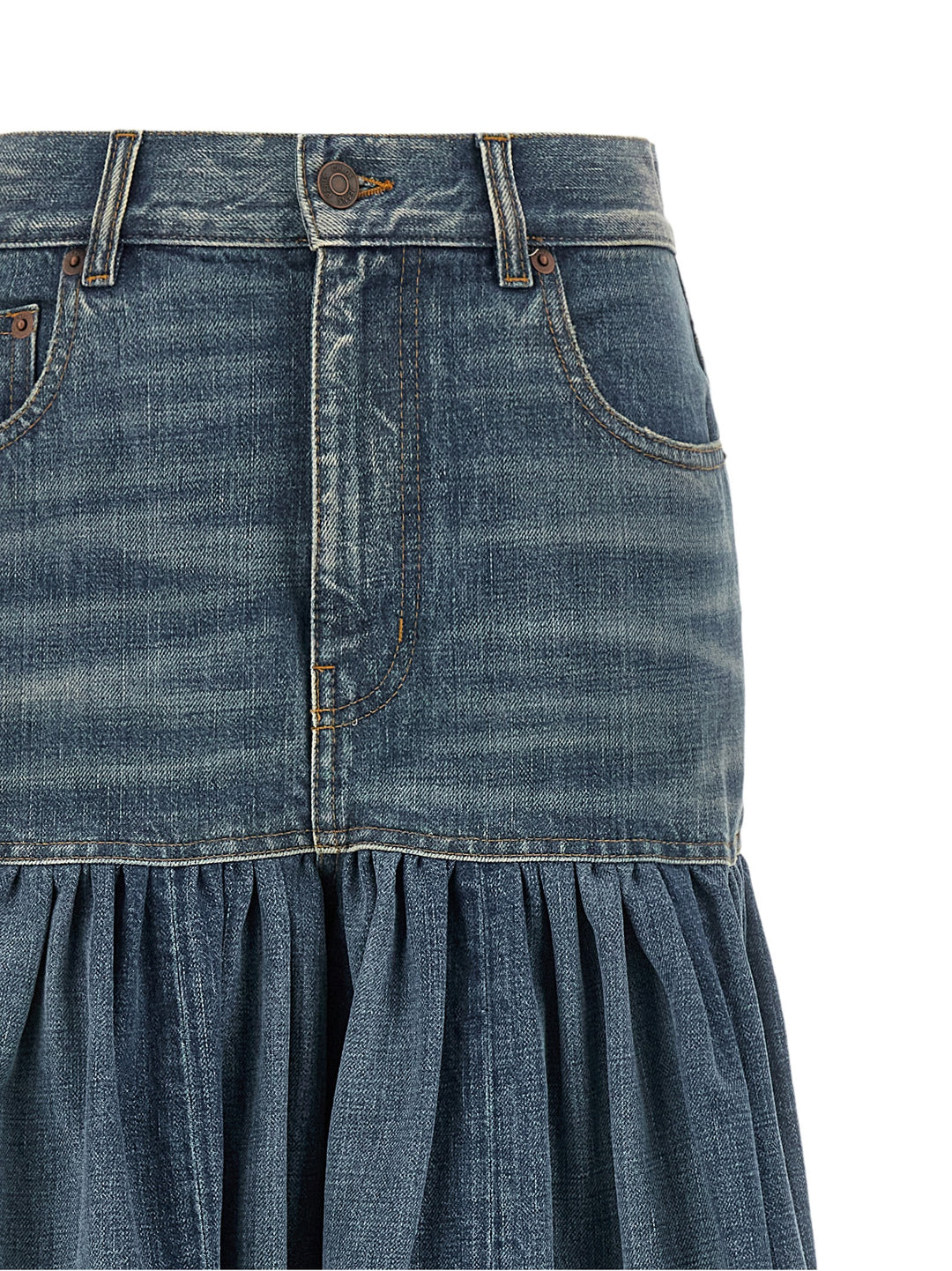 Chloé Blue Denim Skirt
