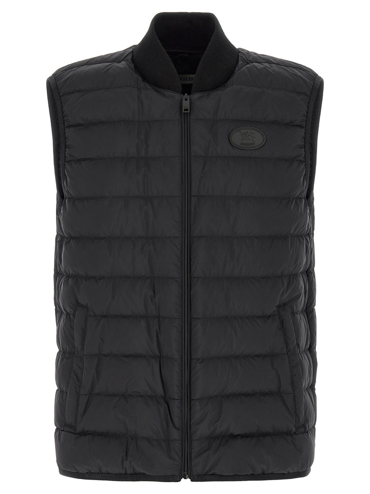 Burberry Black Cotton Coat