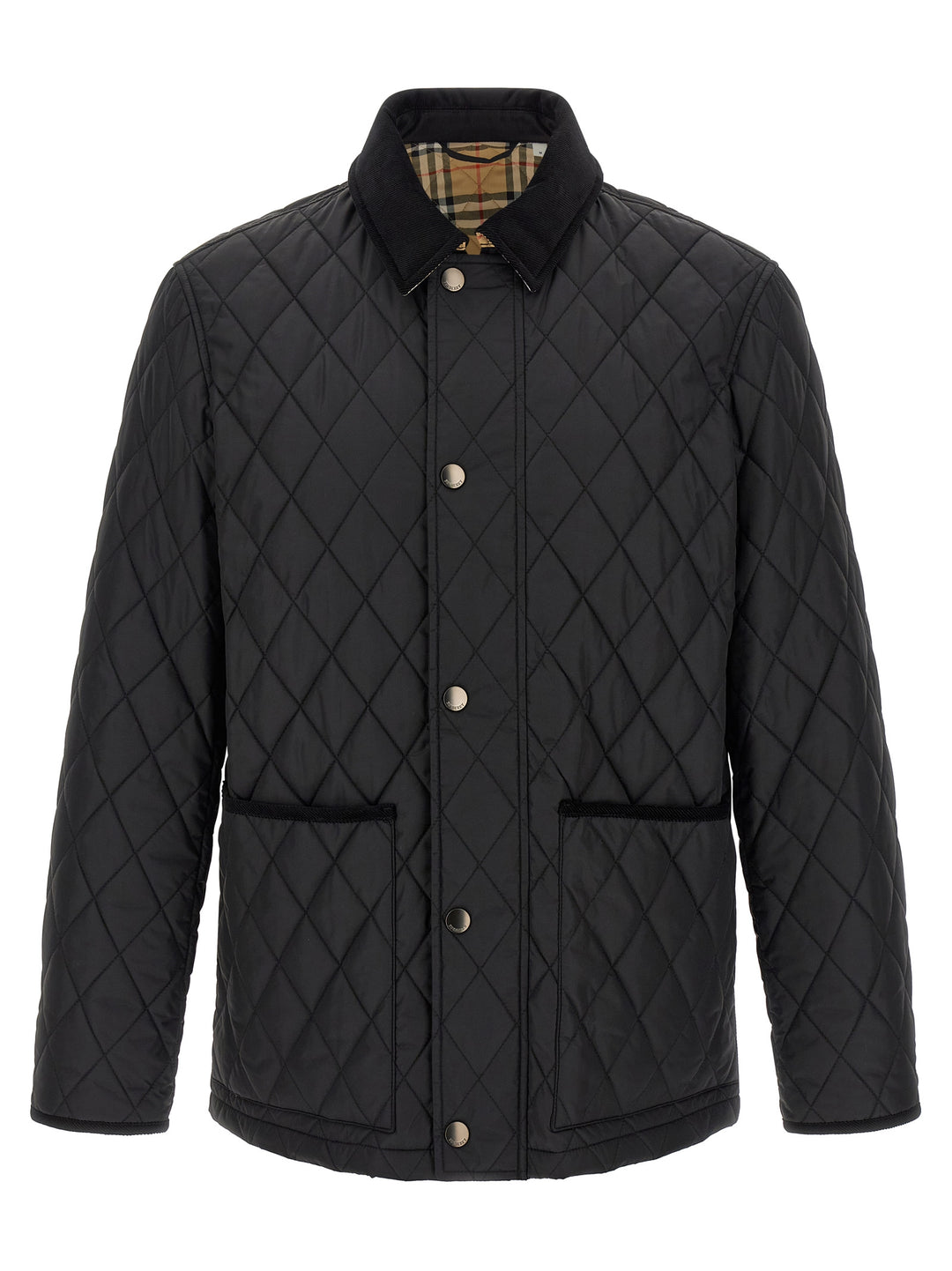 Burberry Black Polyamide Full-Length Jacket