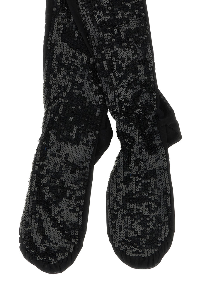 P.A.R.O.S.H. Black Polyamide Socks