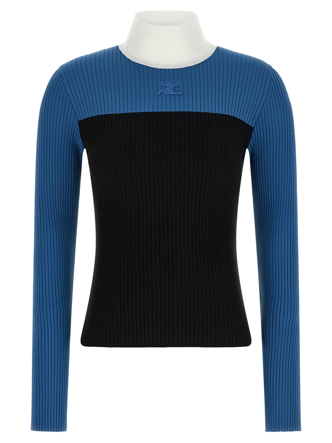Courrèges Multicolor Viscose Cardigan