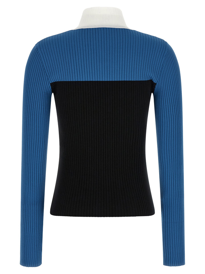 Courrèges Multicolor Viscose Cardigan