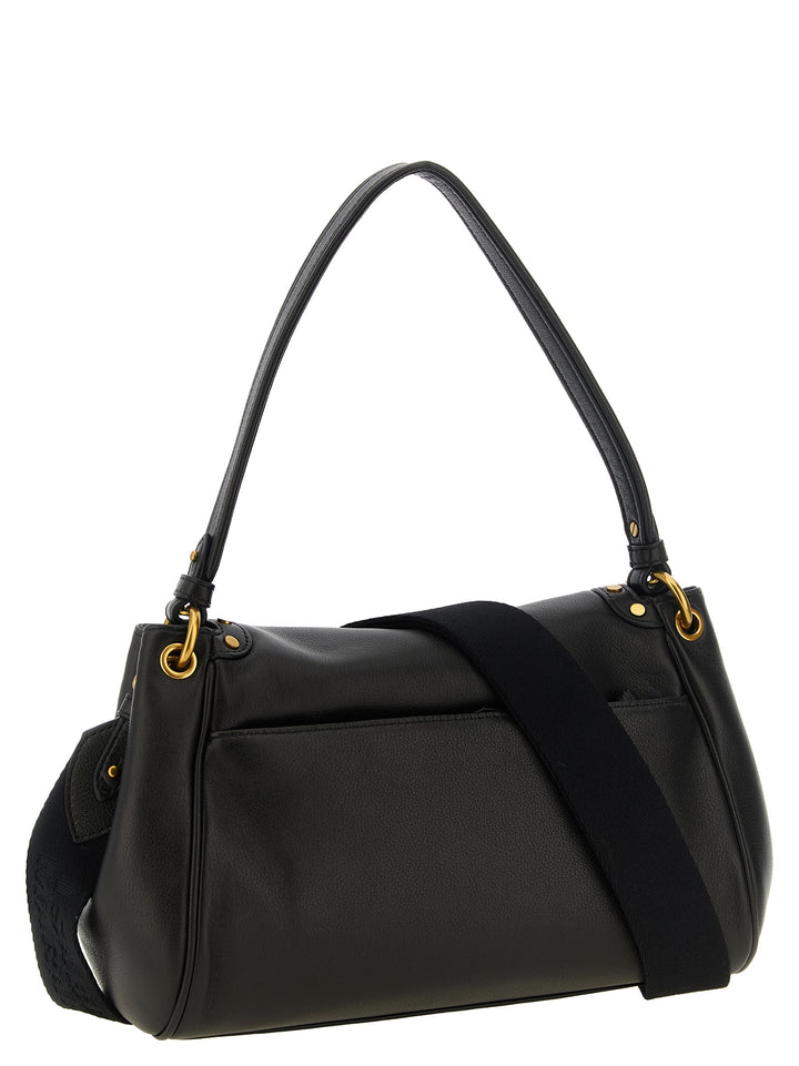 Isabel Marant Black Lamb Leather Shoulder Bag
