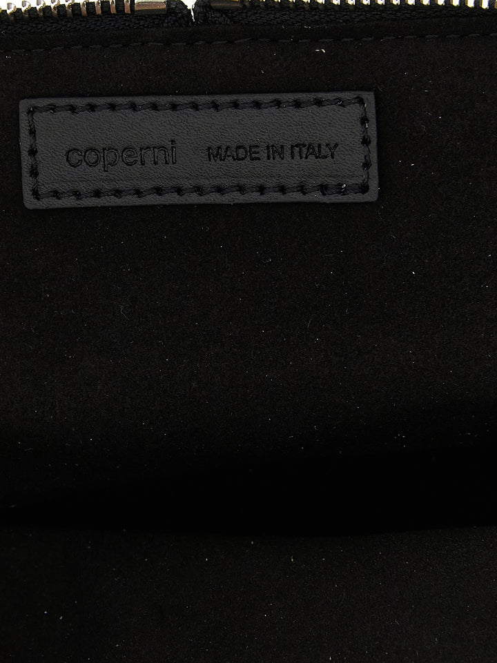 Coperni Black Cowhide Crossbody Bag