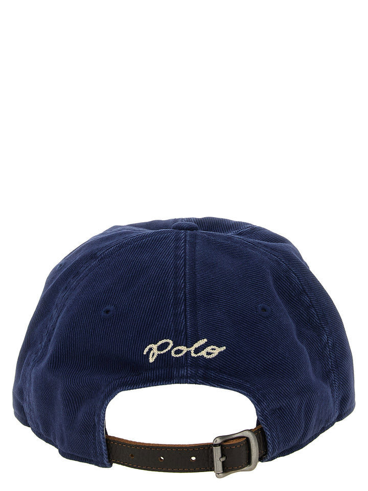 Polo Ralph Lauren Blue Cotton Cap (Baseball Hat)