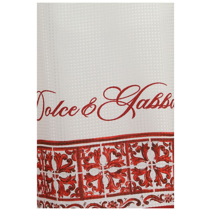 Dolce &amp; Gabbana Multicolor Silk Bermuda Shorts