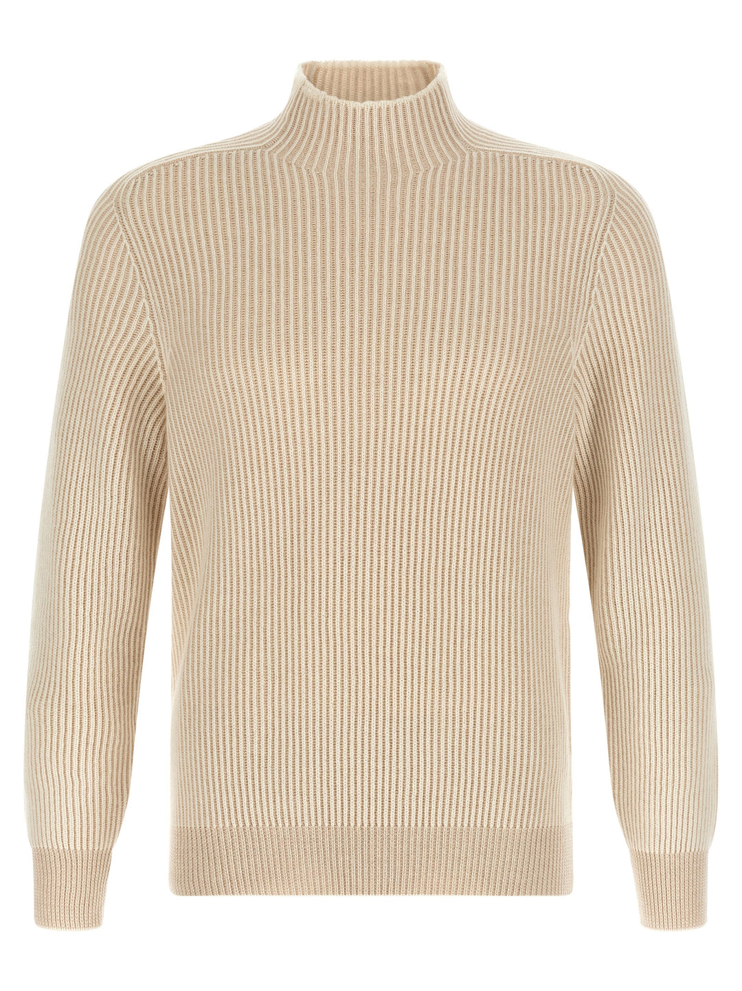 Brunello Cucinelli Beige Cashmere Cardigan