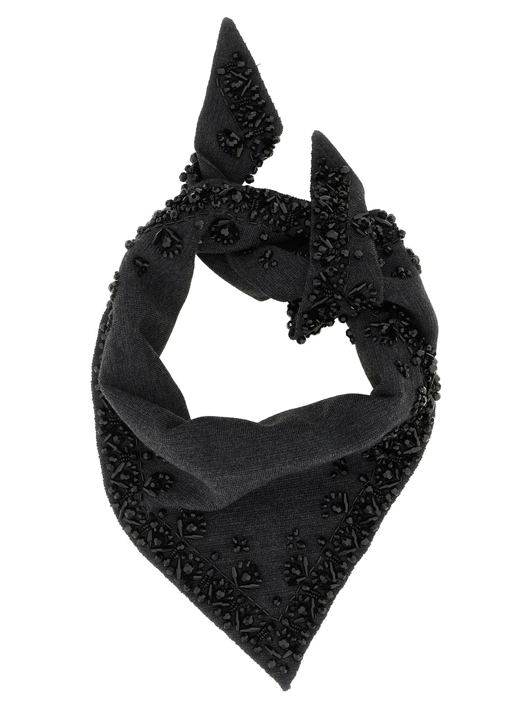 P.A.R.O.S.H. Gray Wool Scarf