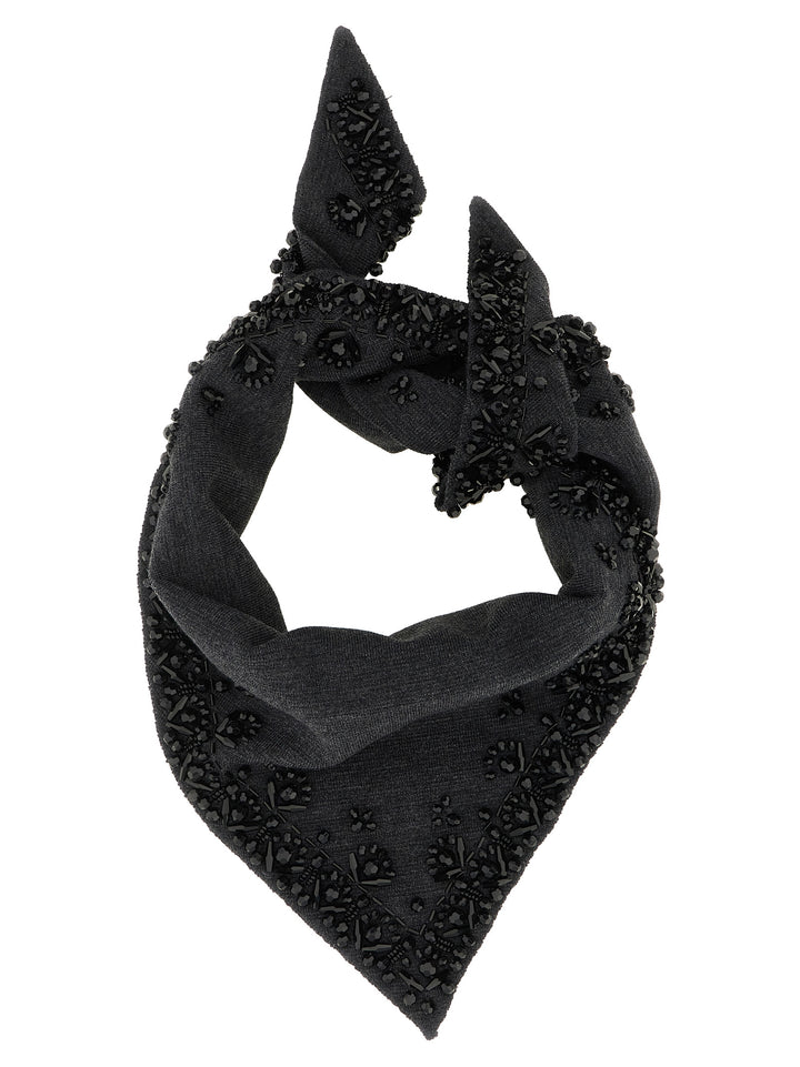 P.A.R.O.S.H. Gray Wool Scarf