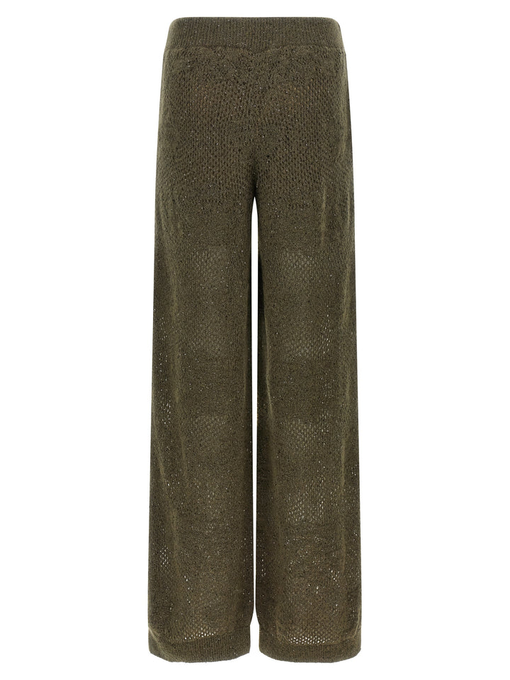 Brunello Cucinelli Bicolor Nylon Casual Pants